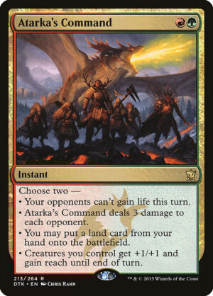 Atarka's Command [Dragons of Tarkir] - NM