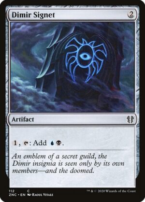 Dimir Signet [Zendikar Rising Commander] - NM