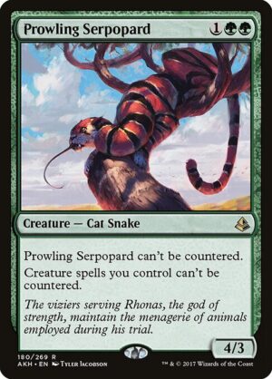 Prowling Serpopard [Amonkhet] - NM