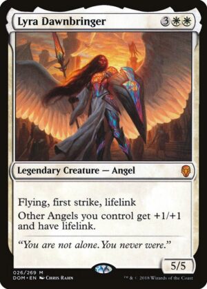 Lyra Dawnbringer [Dominaria] - NM