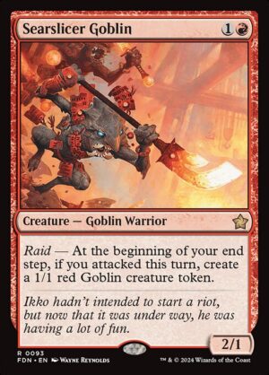 Searslicer Goblin [Foundations] - NM