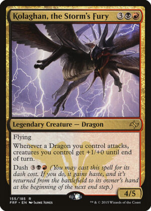Kolaghan, the Storm's Fury [Fate Reforged] - NM