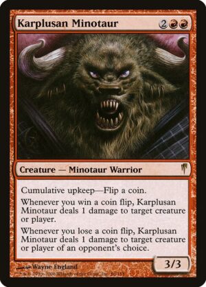 Karplusan Minotaur (Foil) [Coldsnap] - NM