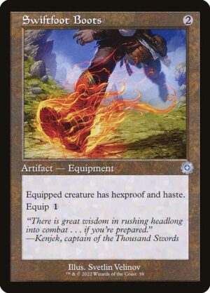 Swiftfoot Boots [The Brothers' War Retro Artifacts] - NM