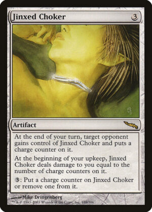 Jinxed Choker (Foil) [Mirrodin] - NM