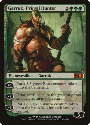 Garruk, Primal Hunter [Magic 2013] - NM