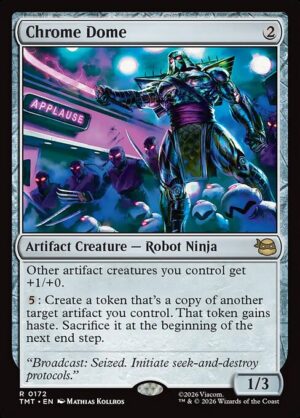 Chrome Dome (Foil) [Teenage Mutant Ninja Turtles] - NM