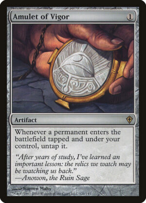Amulet of Vigor [Worldwake] - NM