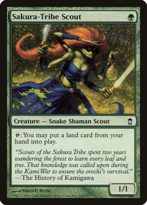 Sakura-Tribe Scout [Saviors of Kamigawa] - NM
