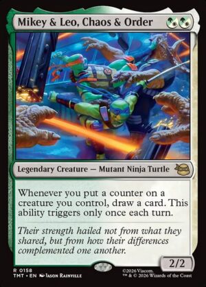 Mikey & Leo, Chaos & Order [Teenage Mutant Ninja Turtles] - NM
