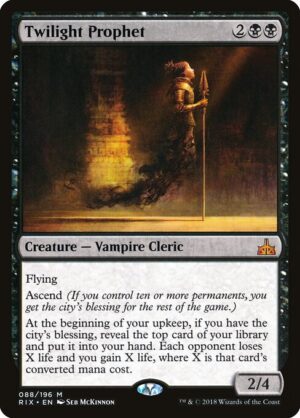 Twilight Prophet [Rivals of Ixalan] - NM
