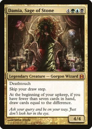 Damia, Sage of Stone [Commander 2011] - NM