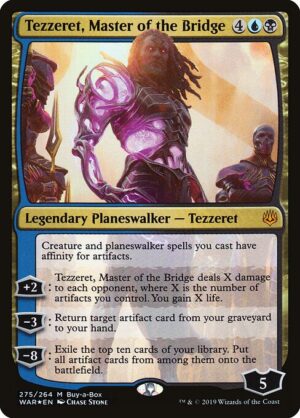 Tezzeret, Master of the Bridge (Foil) [War of the Spark] - NM