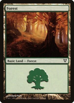 Forest (Foil) [Avacyn Restored] - NM