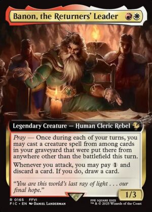 Banon, the Returners' Leader [Final Fantasy Commander] - NM
