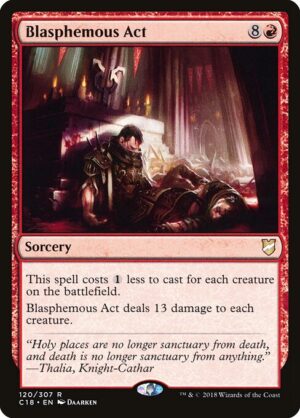Blasphemous Act [Commander 2018] - NM