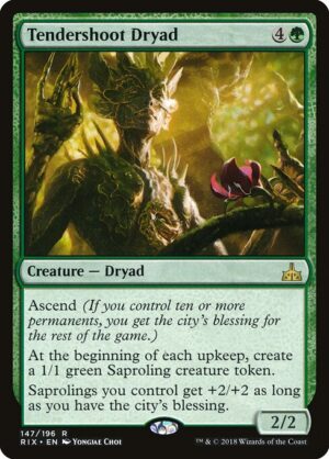 Tendershoot Dryad [Rivals of Ixalan] - NM