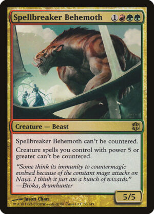 Spellbreaker Behemoth [Alara Reborn] - NM