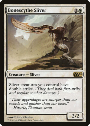 Bonescythe Sliver [Magic 2014] - NM