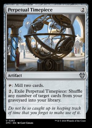 Perpetual Timepiece [Outlaws of Thunder Junction Commander] - NM