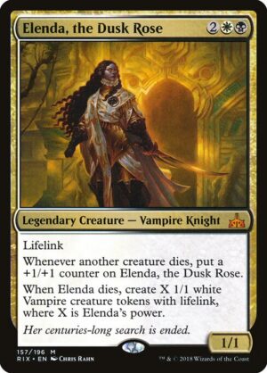 Elenda, the Dusk Rose [Rivals of Ixalan] - NM