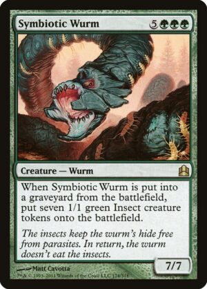 Symbiotic Wurm [Commander 2011] - NM