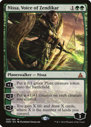 Nissa, Voice of Zendikar [Oath of the Gatewatch] - NM