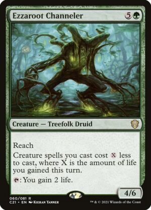 Ezzaroot Channeler [Commander 2021] - NM
