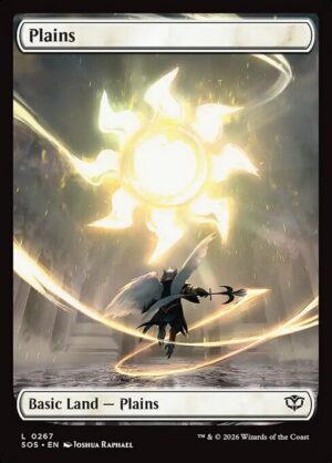 Plains (Foil) [Secrets of Strixhaven] - NM
