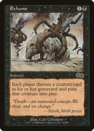 Exhume [Urza's Saga] - NM