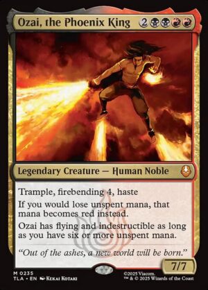 Ozai, the Phoenix King (Foil) [Avatar: The Last Airbender] - NM