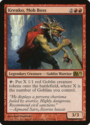 Krenko, Mob Boss [Magic 2013] - NM