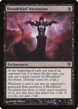 Bloodchief Ascension [Zendikar] - NM