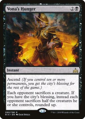 Vona's Hunger [Rivals of Ixalan] - NM
