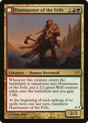 Huntmaster of the Fells // Ravager of the Fells [Dark Ascension] - NM