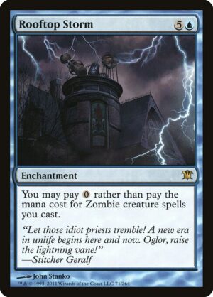 Rooftop Storm (Foil) [Innistrad] - NM