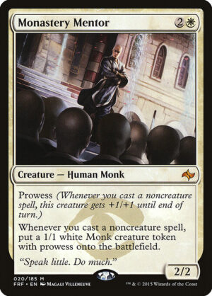 Monastery Mentor [Fate Reforged] - NM