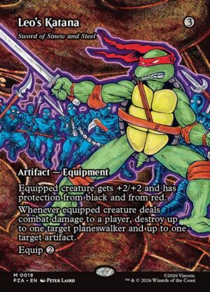 Sword of Sinew and Steel [Teenage Mutant Ninja Turtles Source Material] - NM