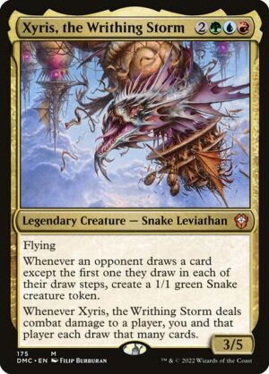 Xyris, the Writhing Storm [Dominaria United Commander] - NM