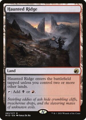 Haunted Ridge [Innistrad: Midnight Hunt] - NM