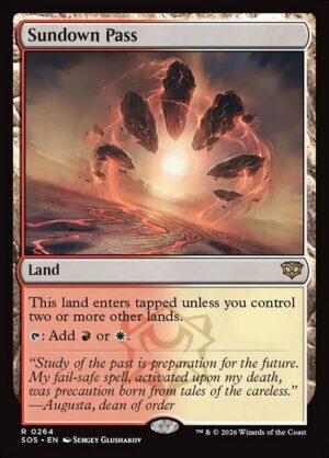 Sundown Pass [Secrets of Strixhaven] - NM