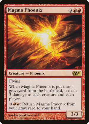 Magma Phoenix (Foil) [Magic 2011] - NM
