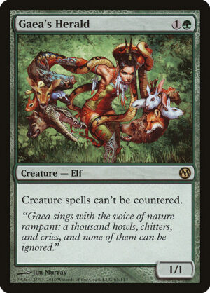 Gaea's Herald [Duels of the Planeswalkers] - NM