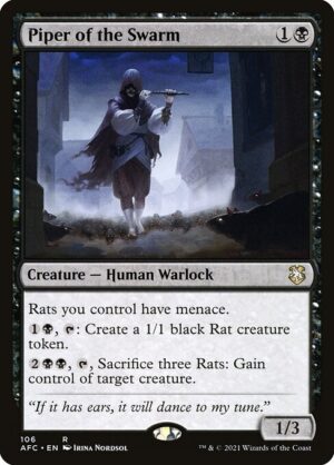 Piper of the Swarm [Forgotten Realms Commander] - NM