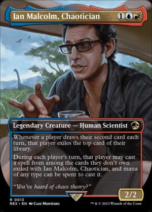 Ian Malcolm, Chaotician (Foil) [Jurassic World Collection] - NM