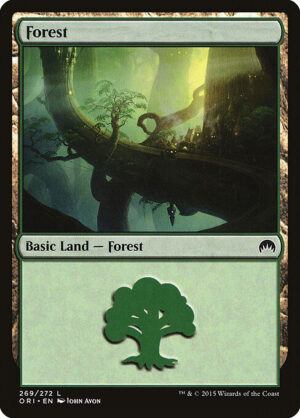 Forest (Foil) [Magic Origins] - NM