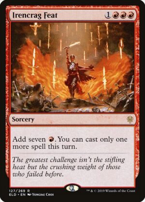 Irencrag Feat (Foil) [Throne of Eldraine] - NM