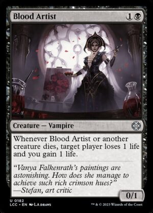 Blood Artist [The Lost Caverns of Ixalan Commander] - NM