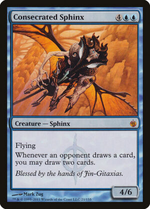 Consecrated Sphinx [Mirrodin Besieged] - NM