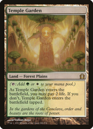 Temple Garden [Return to Ravnica] - NM